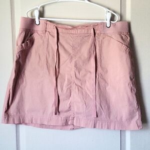 Skort size 20, dusty rose